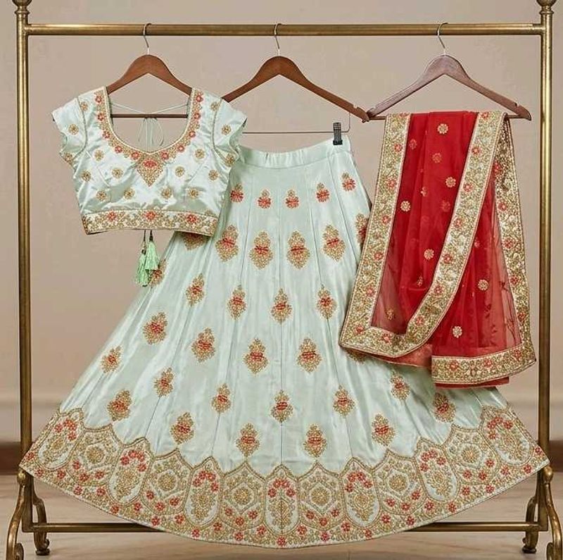 Beautiful Embroidered Lehenga