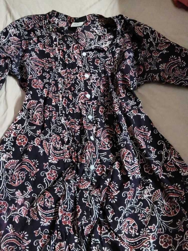 Bohemian Paisley Print Kurta