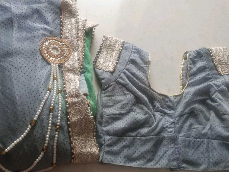 Ready To Wear Saree With Blouse