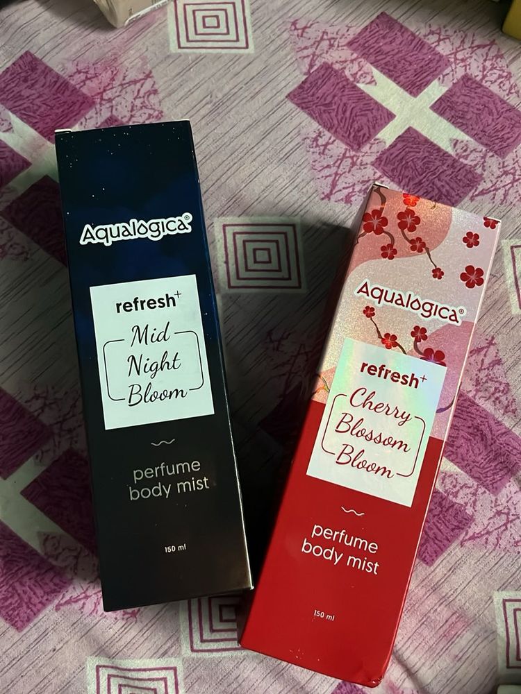 Aqualogica Perfume Body Mists - Set of 2