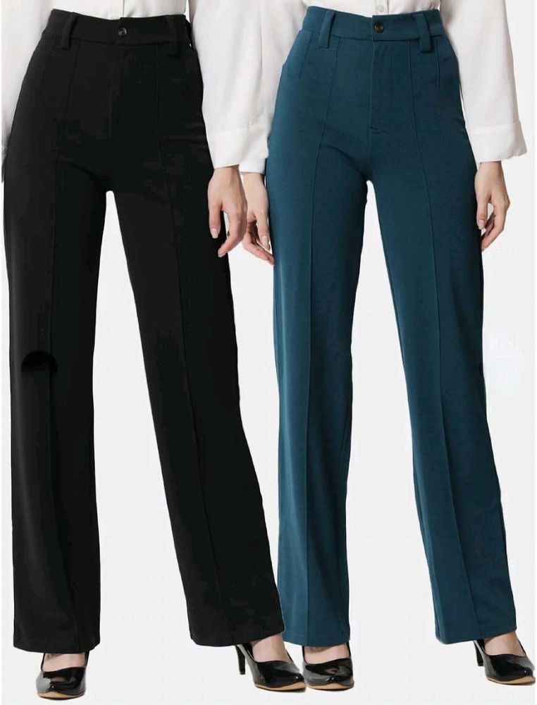 Stylish Women's Straightfit High Rise Pants