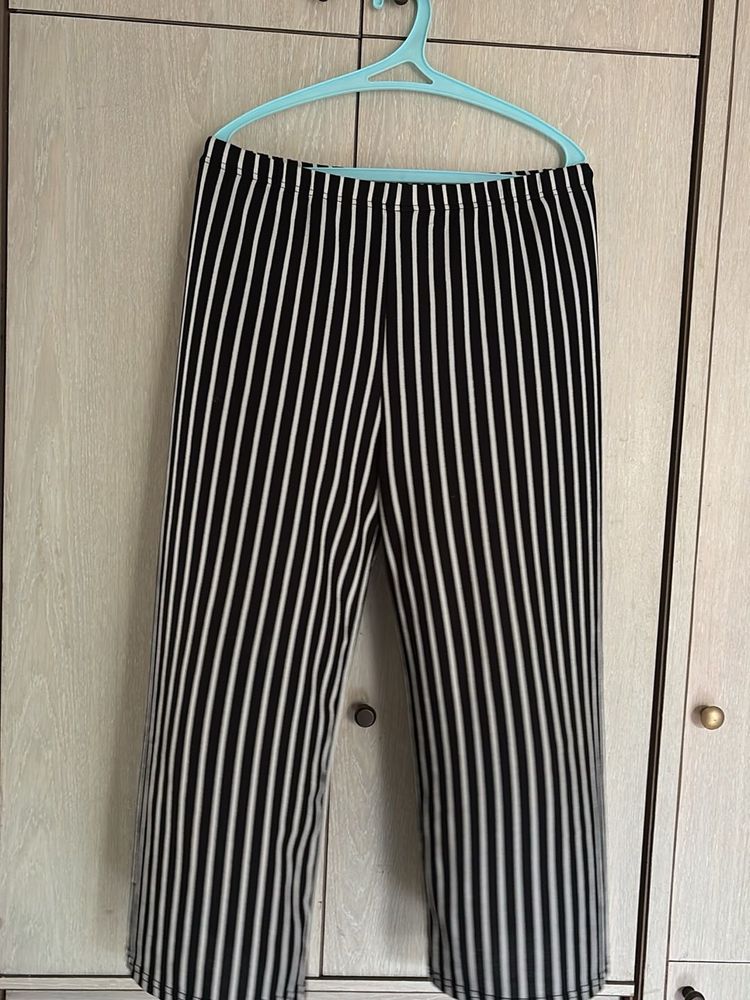 Striped Wide Leg Pants