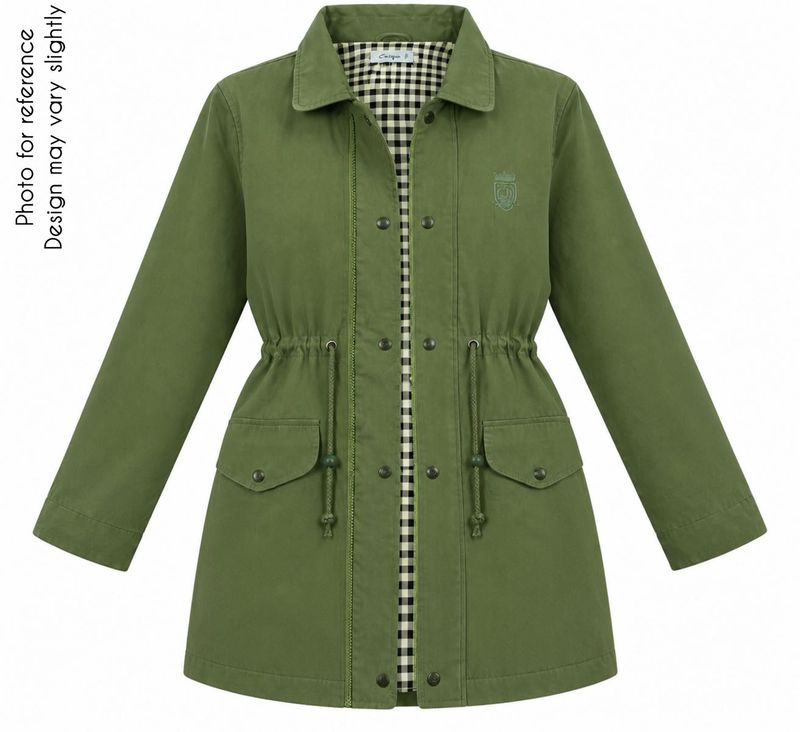 Light Green Trench Jacket