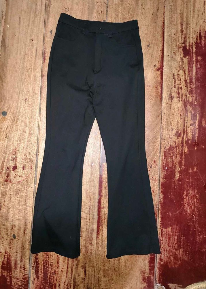 Flared Black Pants