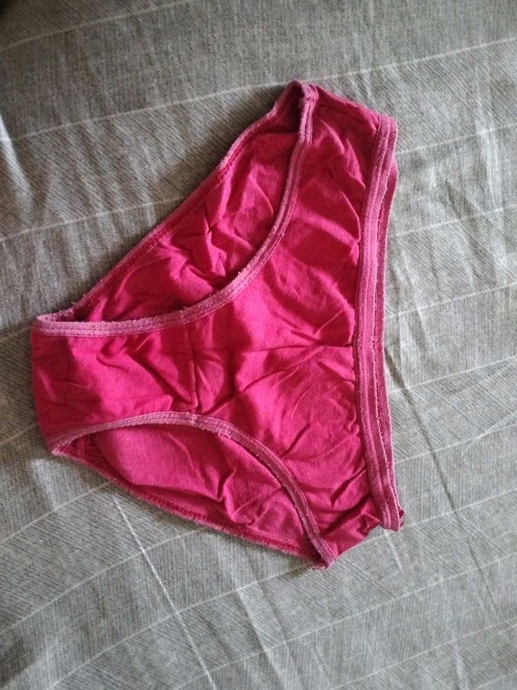 Hot Pink Cotton Briefs
