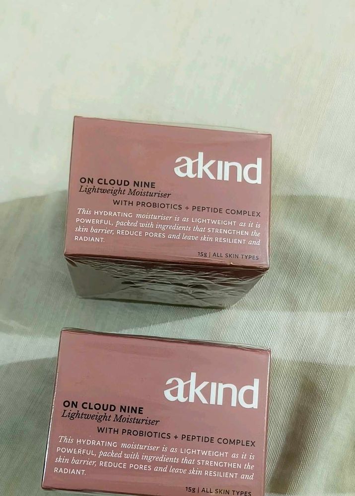 Akind moisturizer