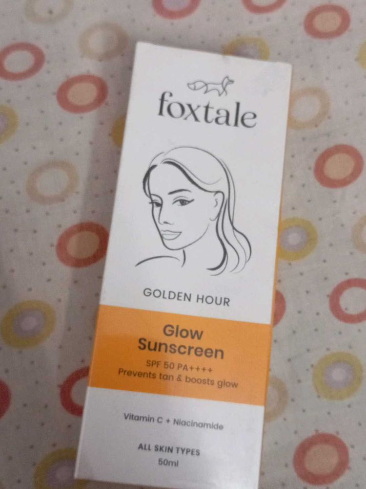 Foxtale Golden Hour Glow Sunscreen