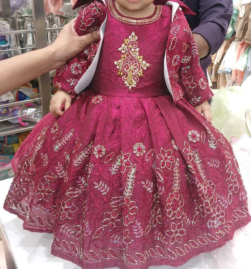Beautiful Embroidered Girls Dress