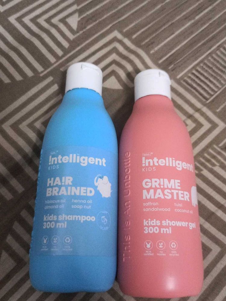 Baby Kids Shampoo &amp; Shower Gel Pack Of 2