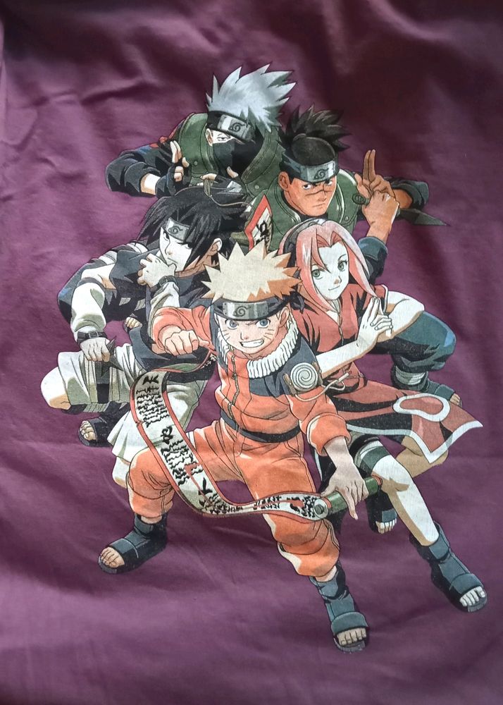 Naruto Team 7 Graphics T Shirt For Boys