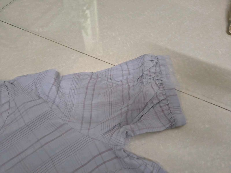 Plaid Short Sleeve Shirt