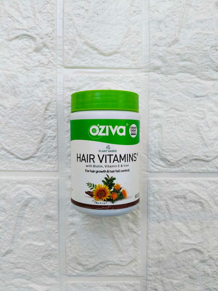 Oziva Hair Vitamins Empty Tin