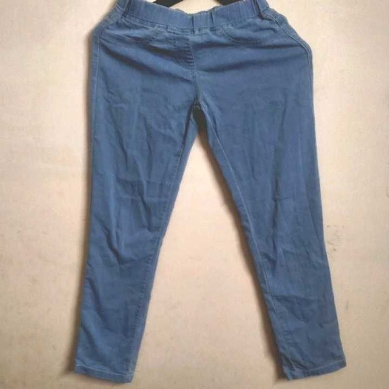Blue Denim Jeggings