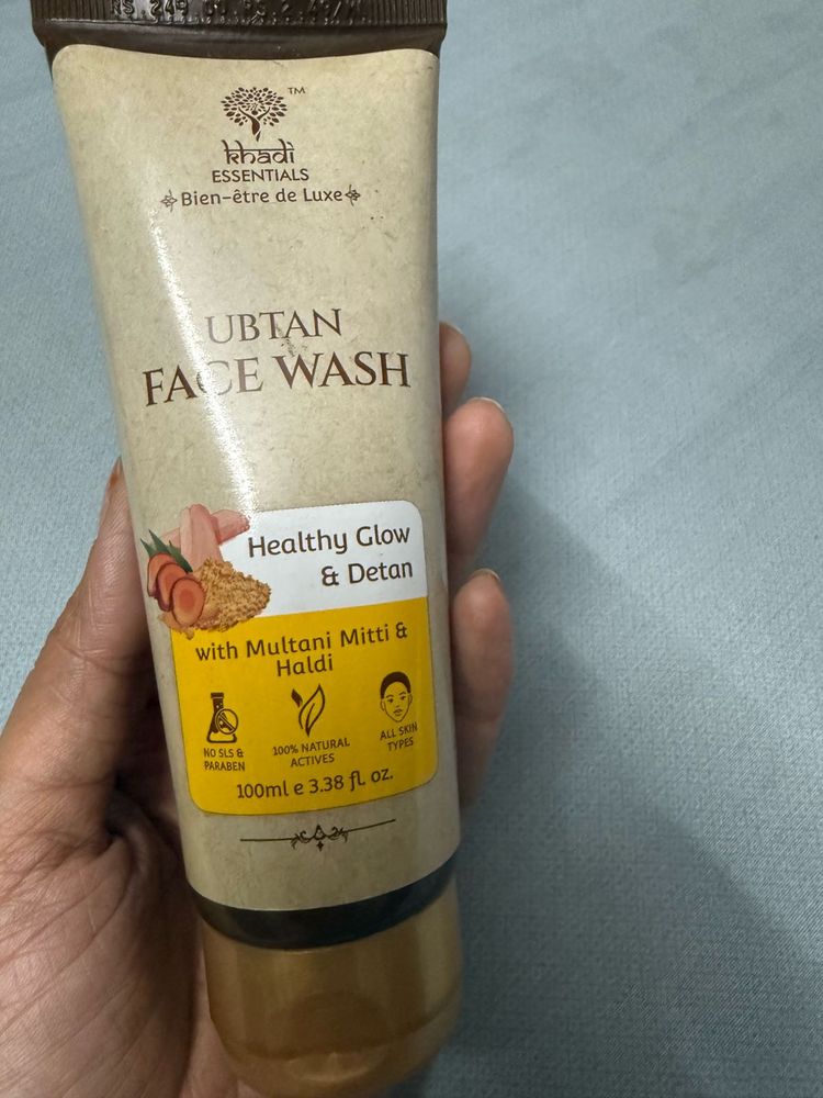 New Khadi Essentials Ubtan Face Wash