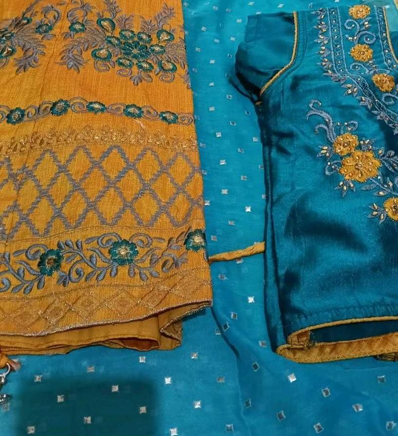 Beautiful Embroidered Lehenga Choli