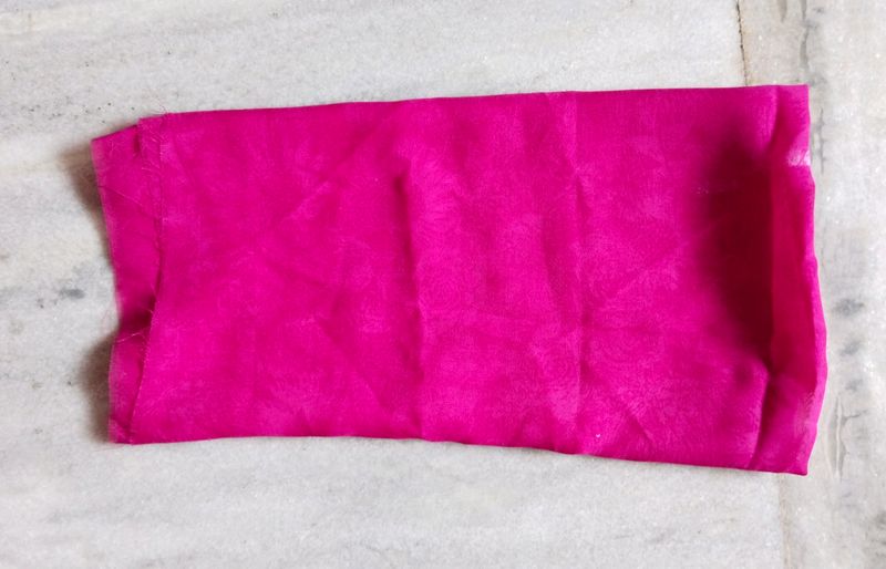 ❗ CHECK DESCRIPTION ❗Pink Silk Blouse Piece