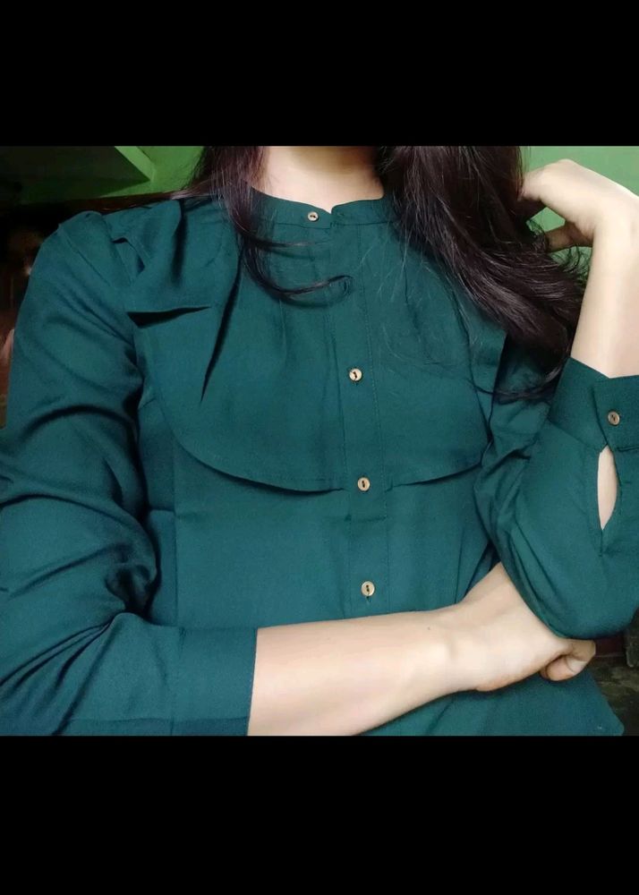 Emerald Green Blouse