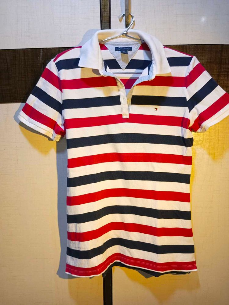 Tommy Hilfiger Striped Polo