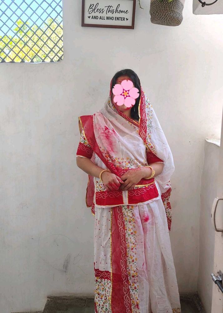 red rajasthani darbari rajputi suit