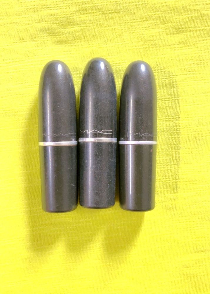 MAC Lipsticks (Set of 3)