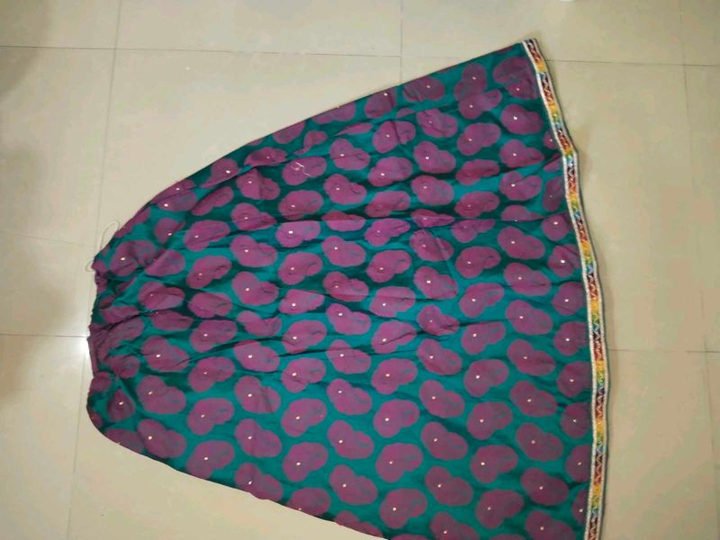 Bohemian Print Skirt navratri