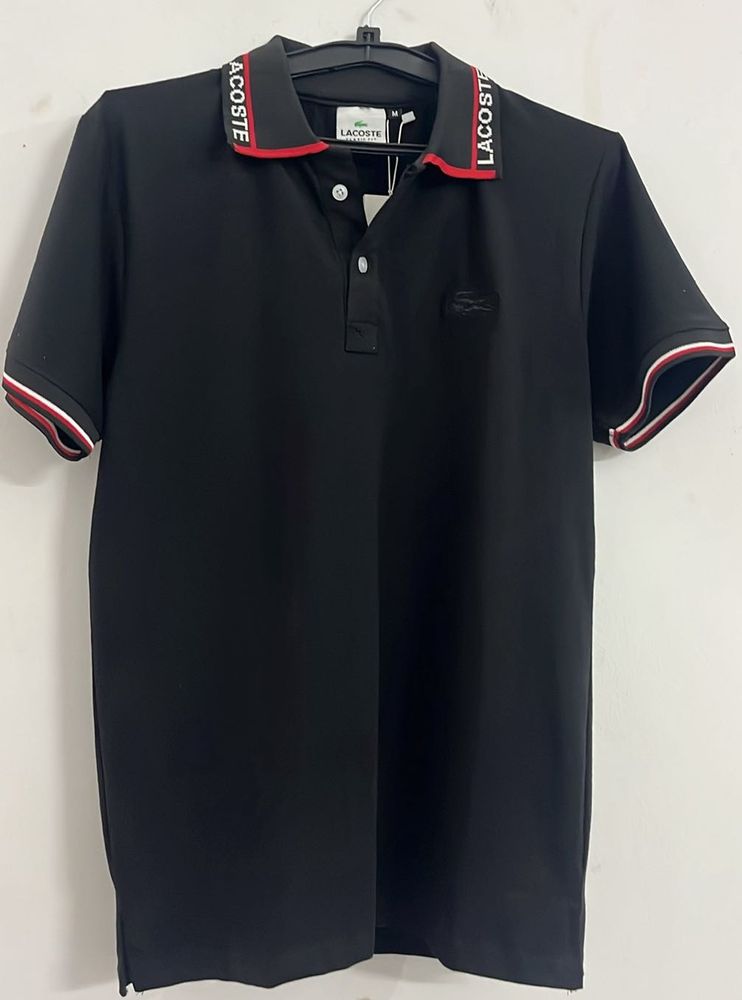Lacoste Black Polo Shirt