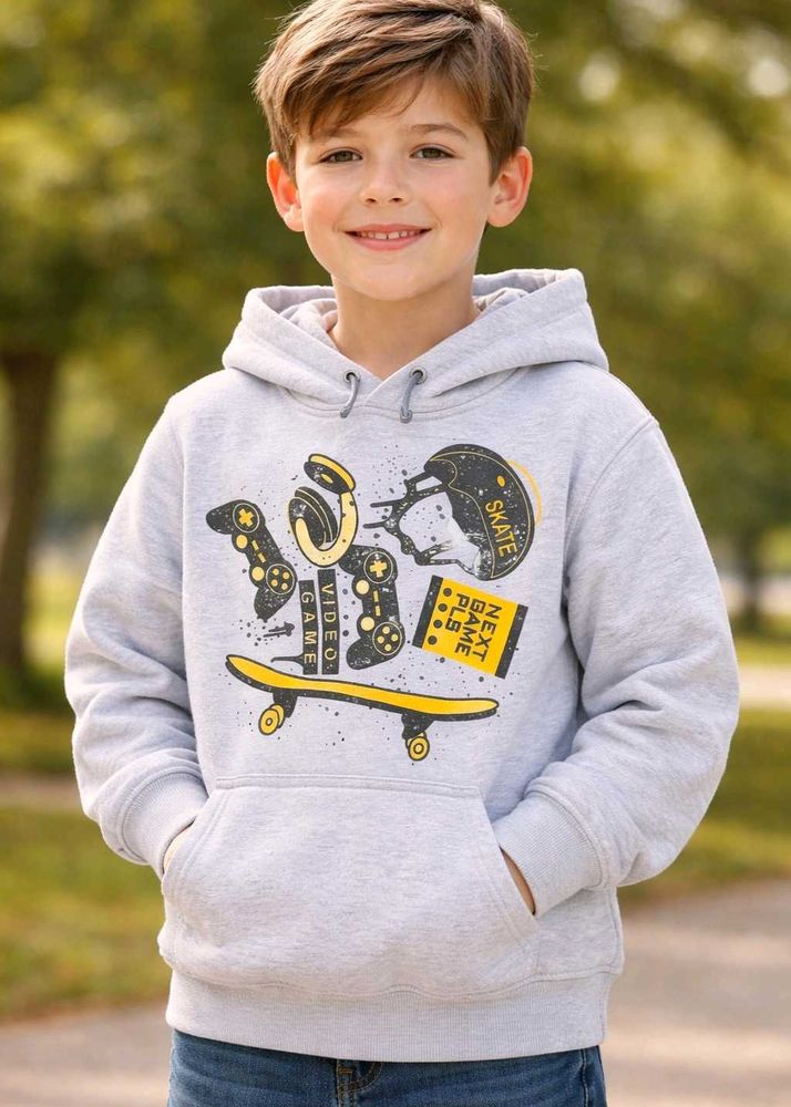 Boy's Gaming Graphic Hoodie
