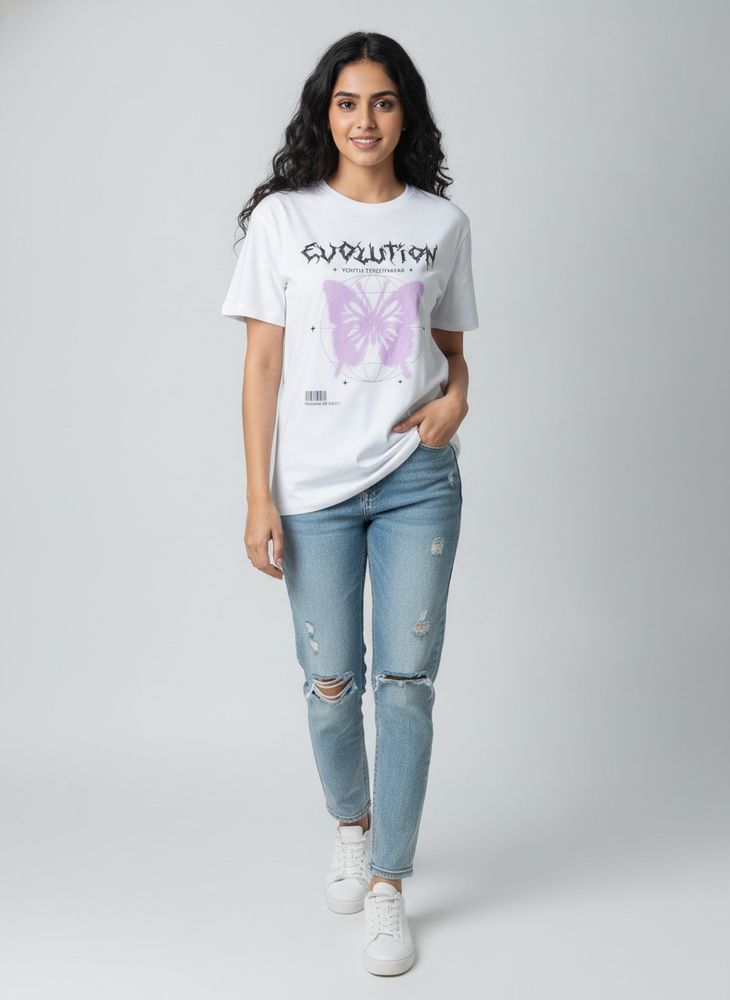 Evolution Butterfly Graphic Tee