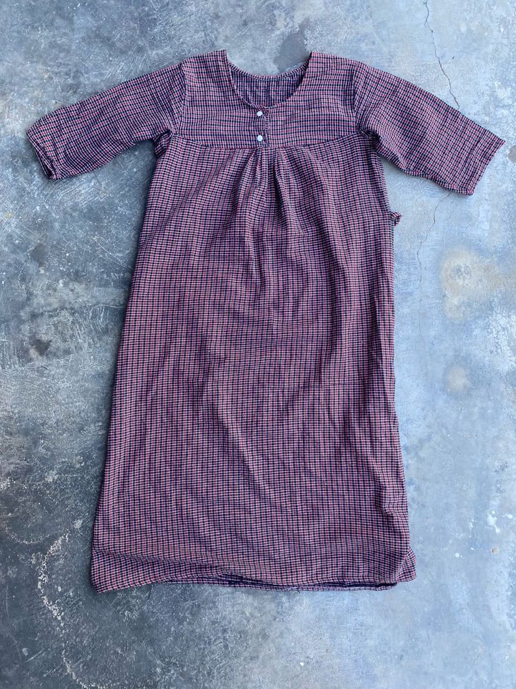 Vintage Women's winter maxy Kurta