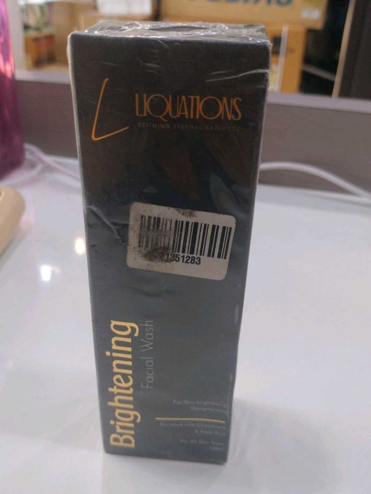 Liquations Brightening Facial Wash