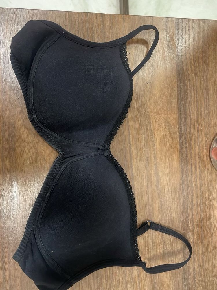 Black Jockey Padded Tshirt Bra