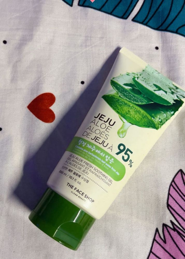 The Face Shop Jeju Aloe Fresh Soothing Gel🧊