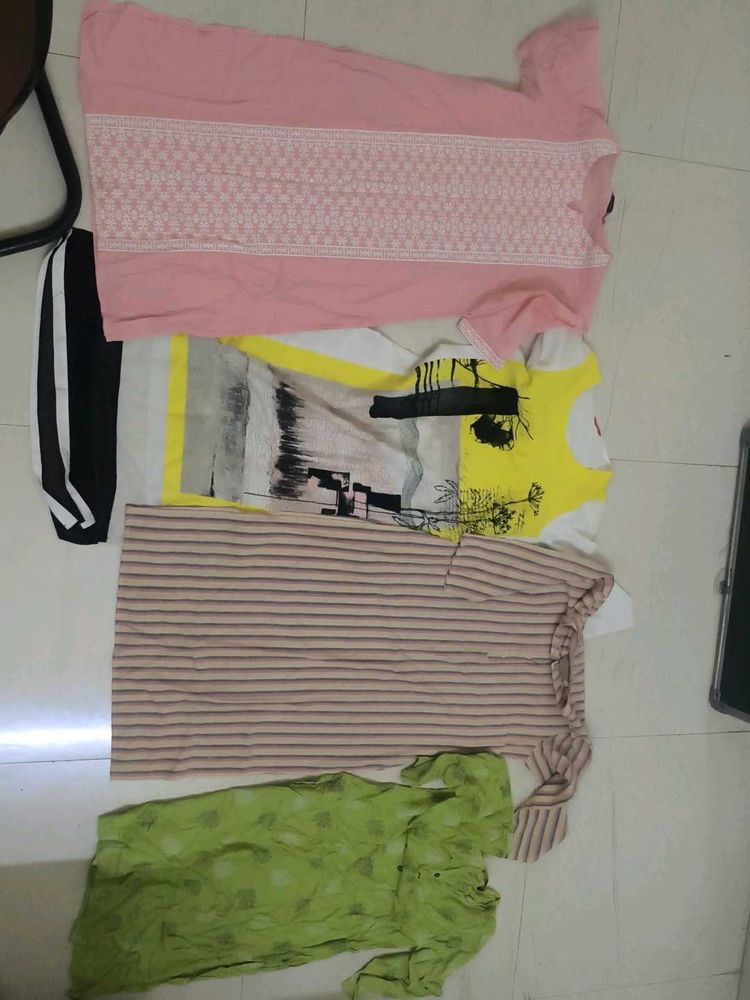 Bundle of 4 Kurtas
