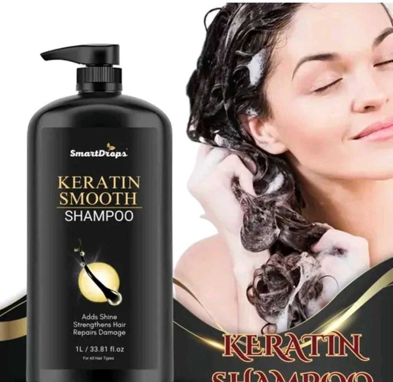 SmartDrops Keratin Smooth Shampoo