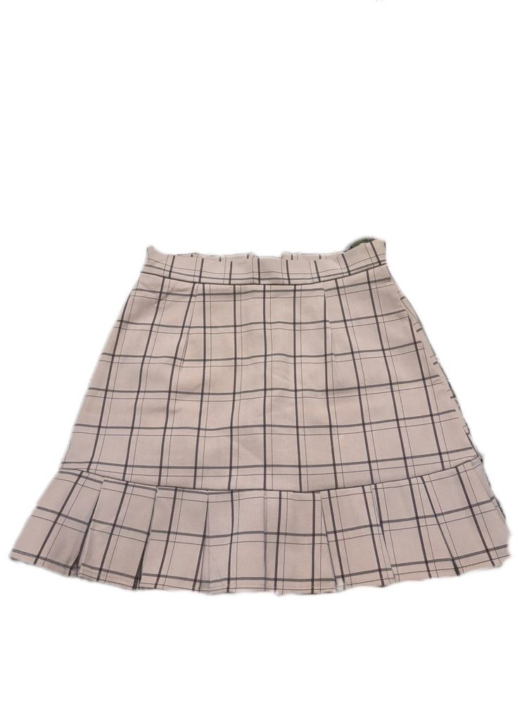 Plaid Mini Skirt