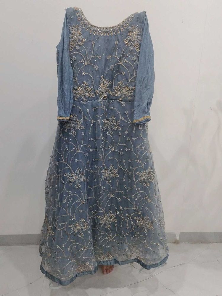 Elegant Embroidered long gown
