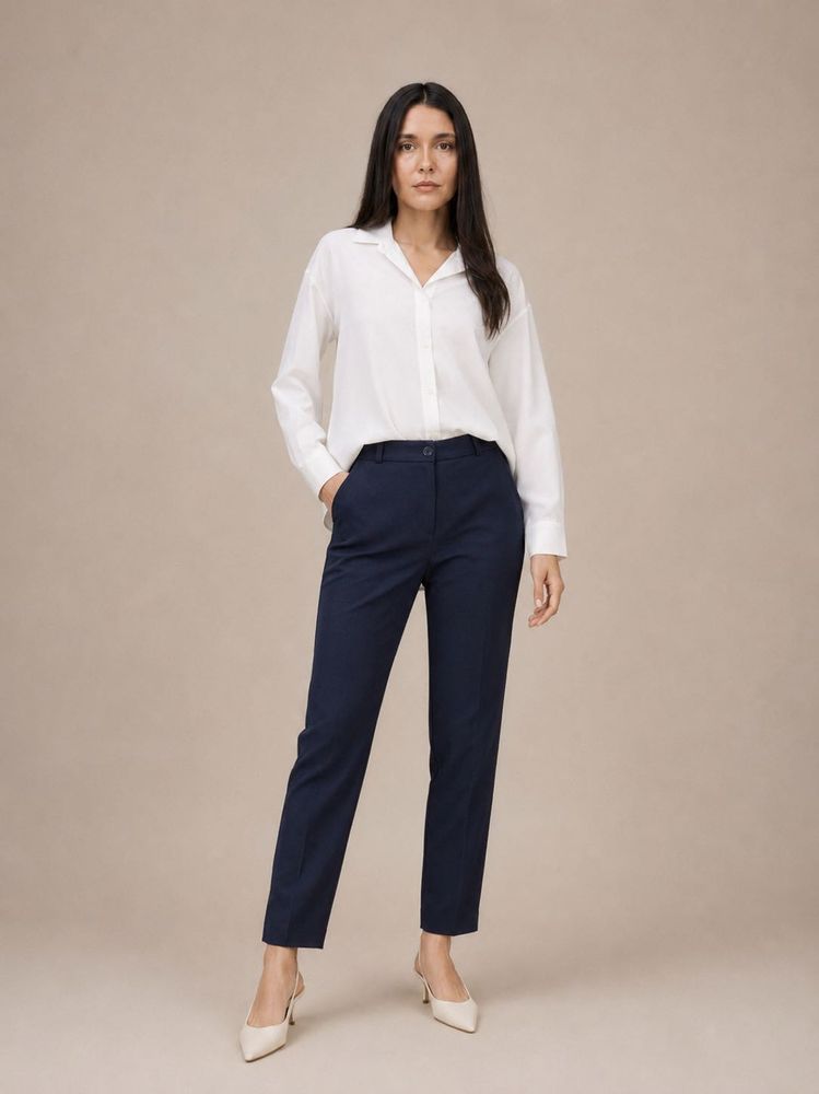 Navy Blue Trousers
