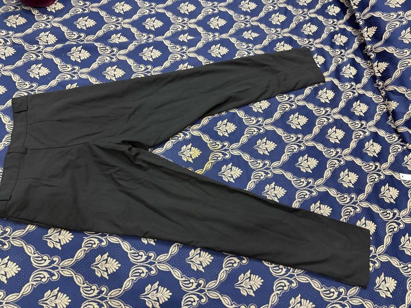 Classic Black Trousers and crop top combo