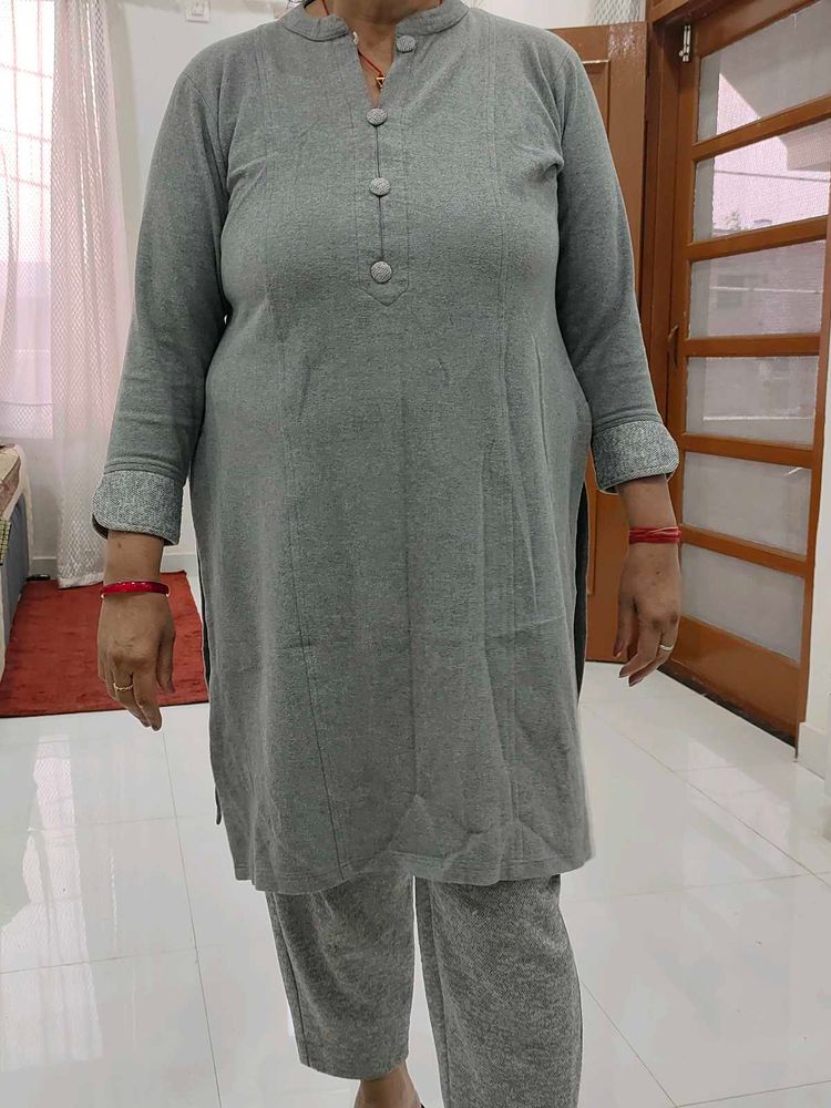 winter kurta set