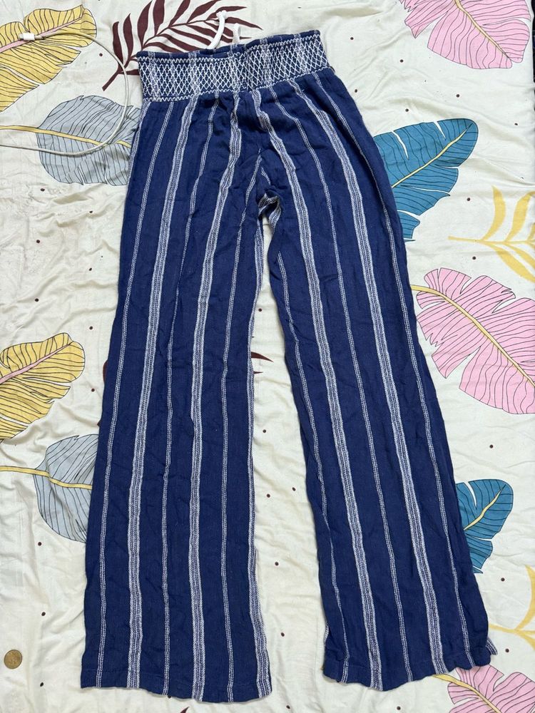 Striped Wide Leg Pants