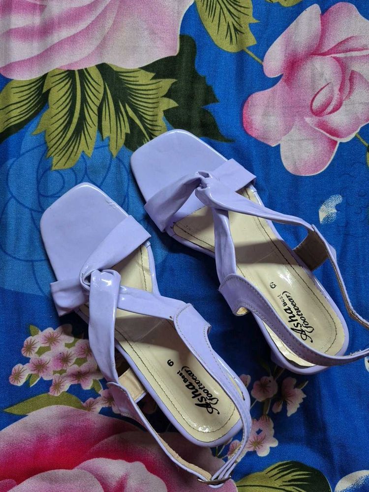 lavender heels