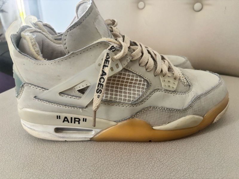 Off-White Jordan 4 "Air" Sneakers