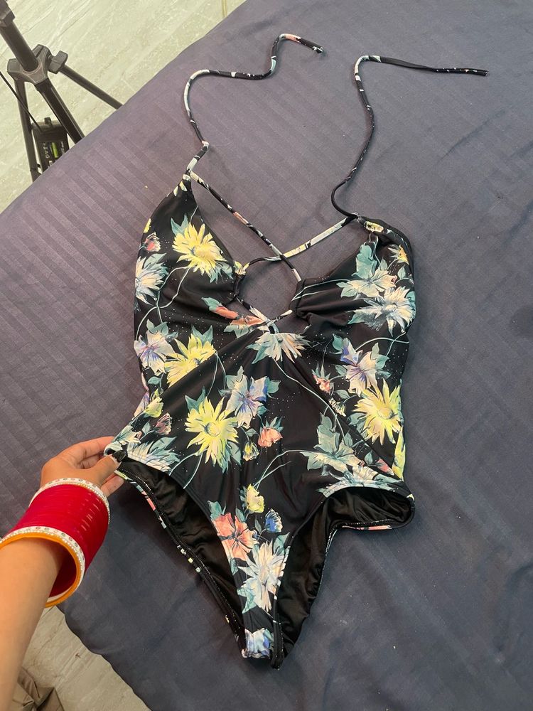 Floral One-Piece Swimsuit