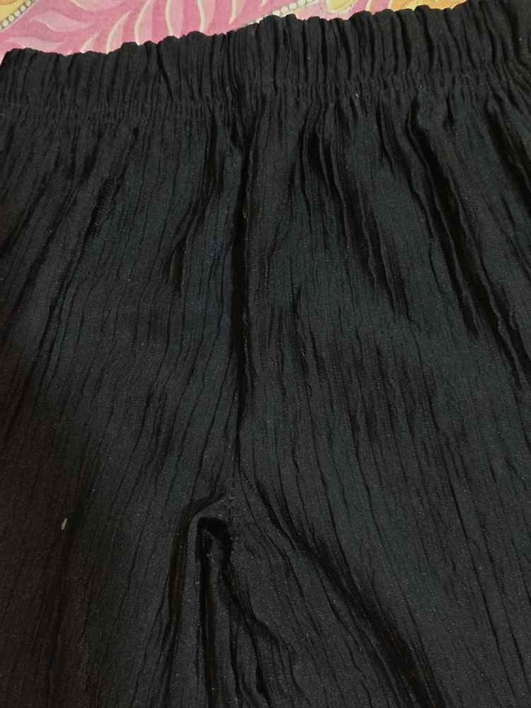 Flowy Black Palazzo Pants