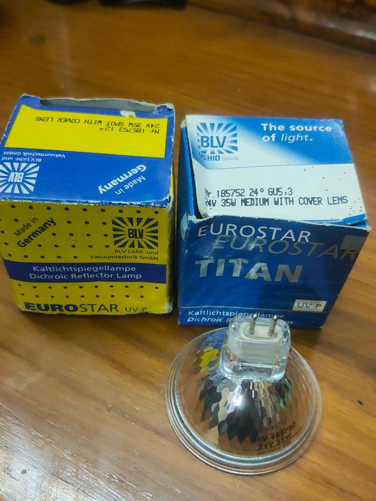EUROSTAR Dichroic Halogen Reflector Lamp 24v 35w Set Of 3