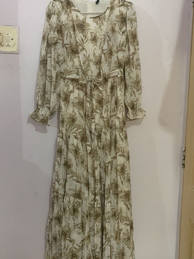 Floral Print Maxi Dress