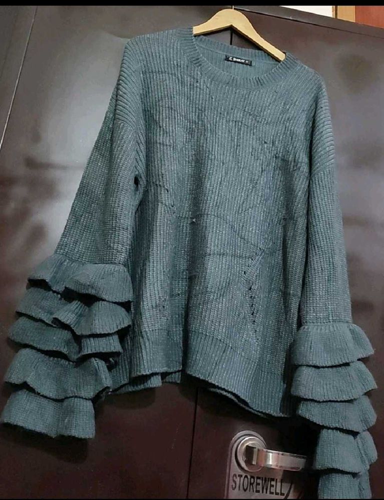 Grey Winter Top For Healthy Girl Or Woman 48 Bust