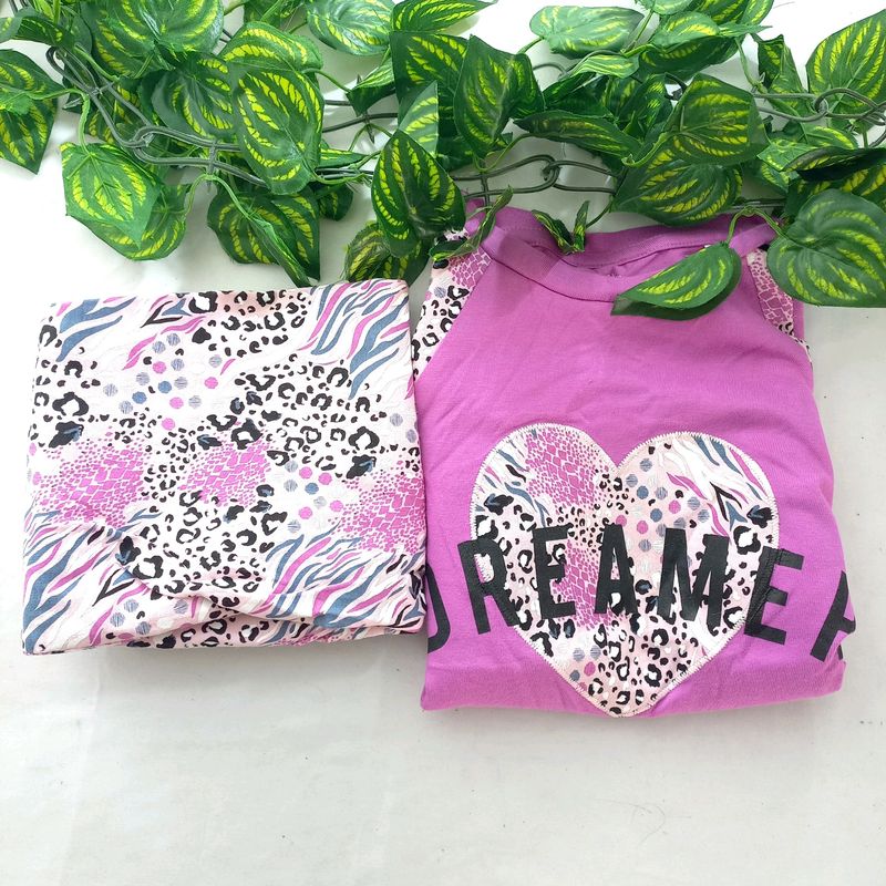 Pink Night Suits (Girls)