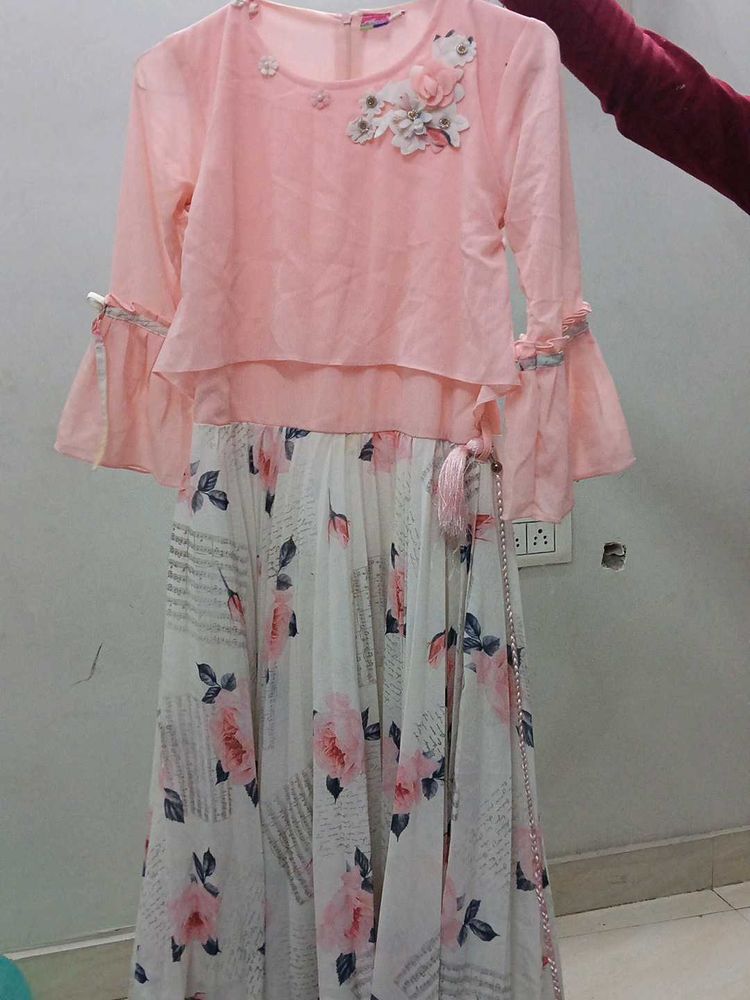 Girls' Stylish Party Dress