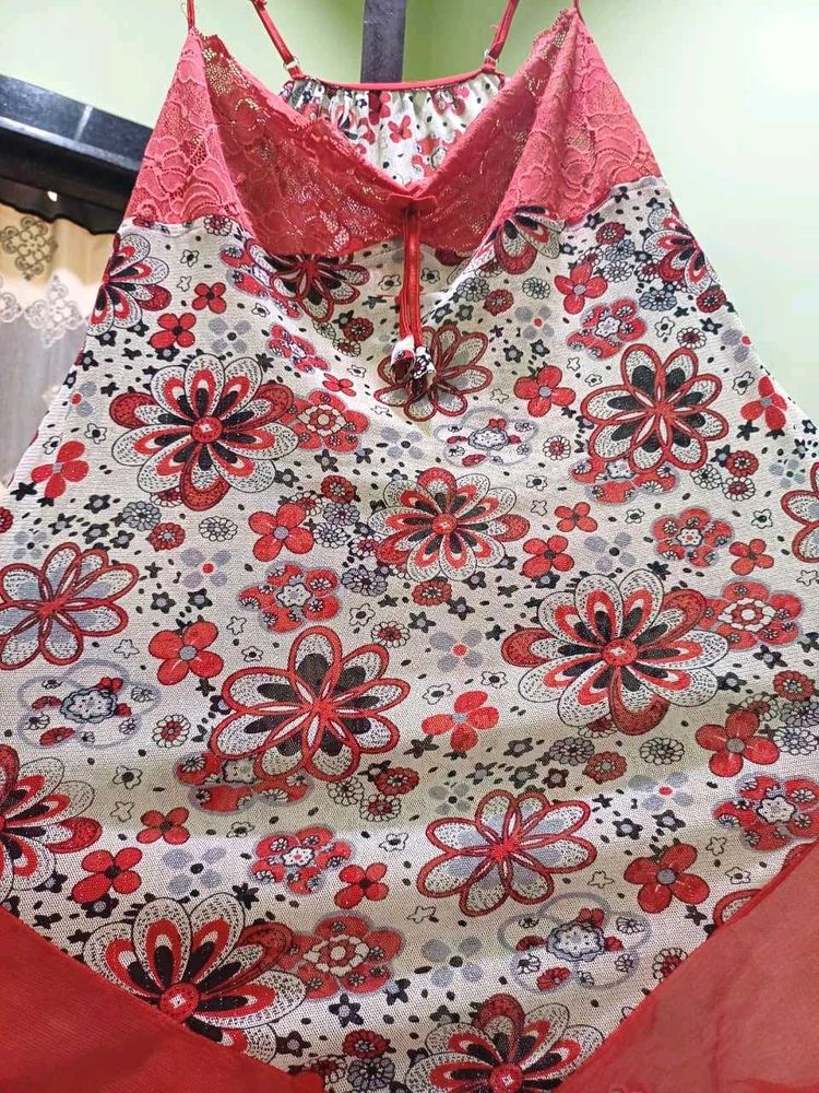 Floral Print Nightgown